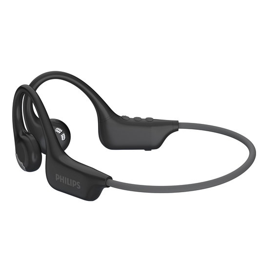 Handsfree Bluetooth Philips, A2DP, Črn TAA1708BK/97