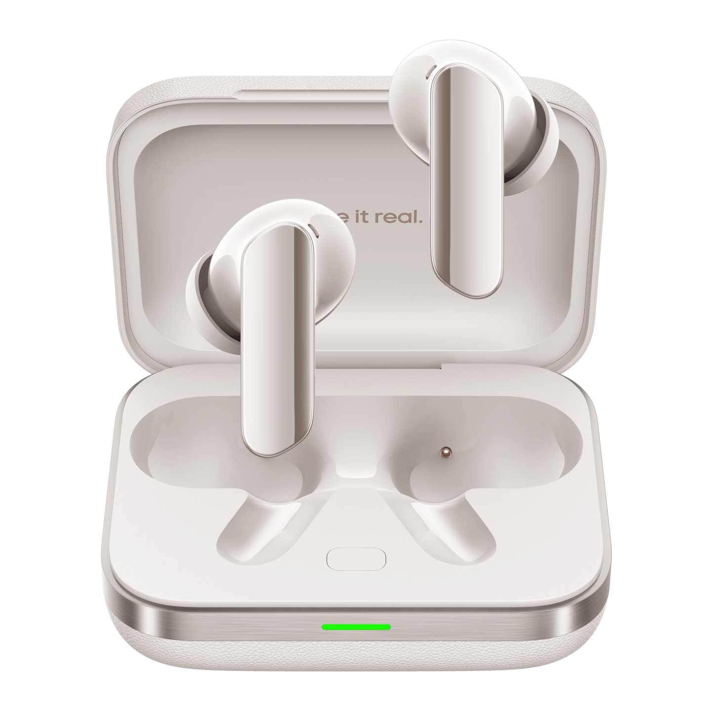 Brezžične slušalke Bluetooth Realme Buds Air7 Pro, TWS, ANC, MultiPoint, Bež