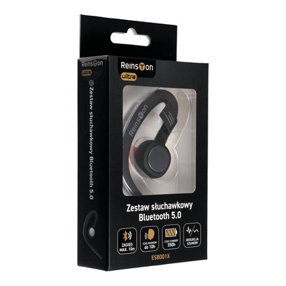 Bluetooth prostoročni telefon Reinston ESB001X, MultiPoint, A2DP, Črna