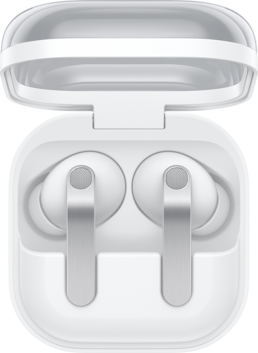 Bluetooth prostoročne slušalke Samsung Galaxy Buds4 Pro, bele SM-R640NZWAEUE