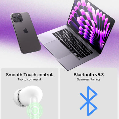 Handsfree Bluetooth Spigen SA2400, TWS, ANC, Črn