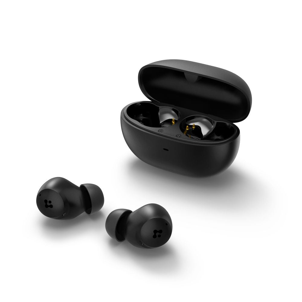 Handsfree Bluetooth Spigen SA2401, TWS, ANC, Črna ASD07887