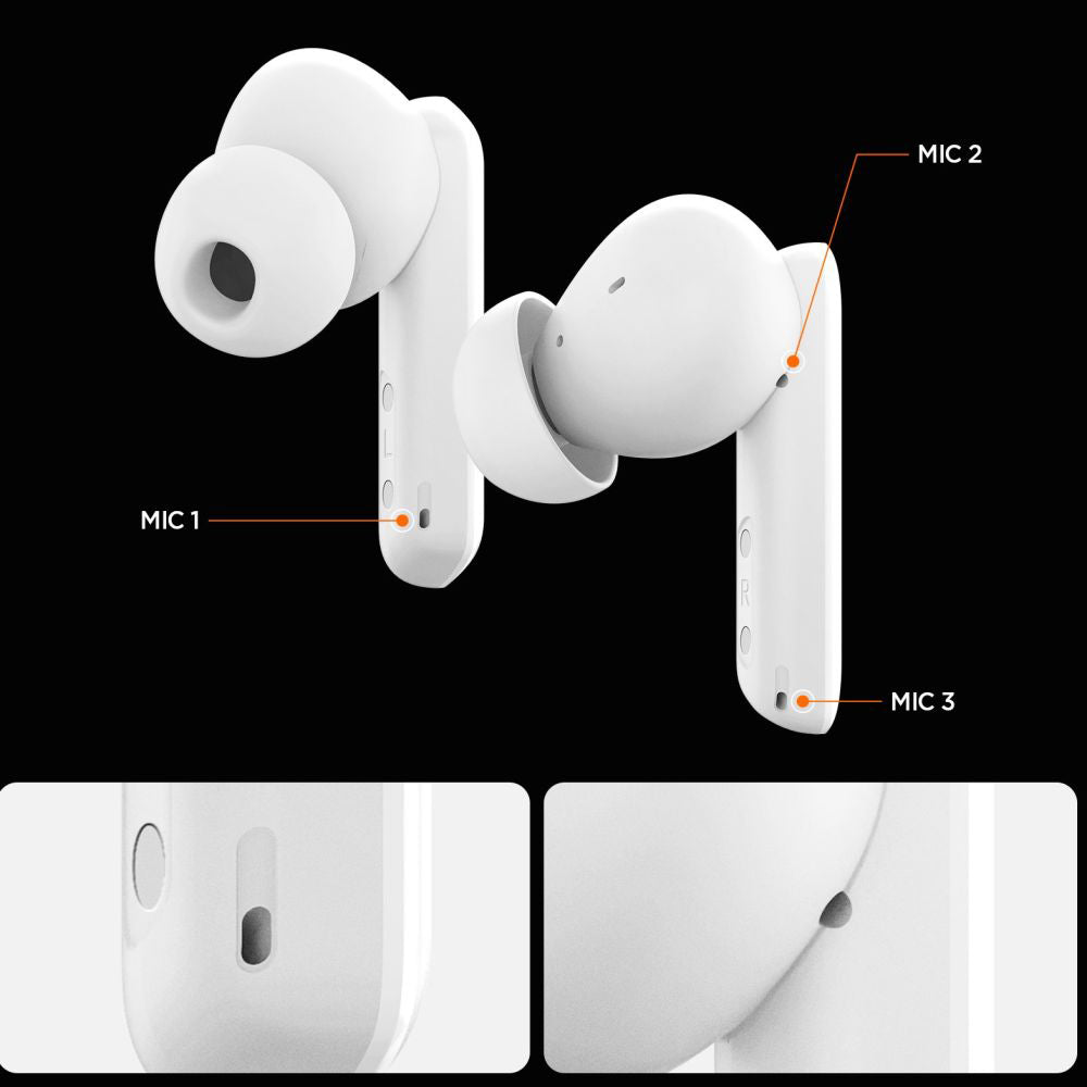 Handsfree Bluetooth Spigen SA2402, TWS, ANC, Bel ASD07964