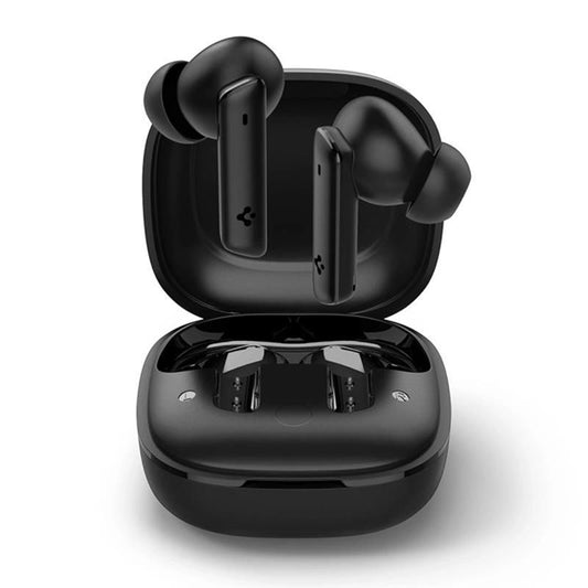 Handsfree Bluetooth Spigen SA2402, TWS, ANC, Črna ASD07888