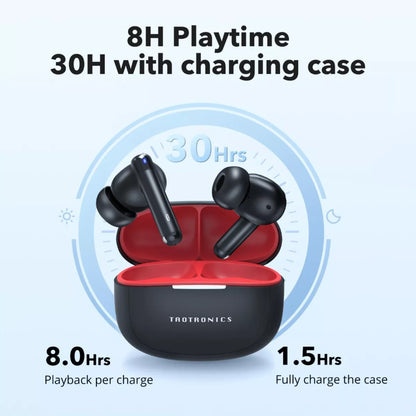 Bluetooth prostoročne slušalke TaoTronics TT-BH1120, TWS, črne