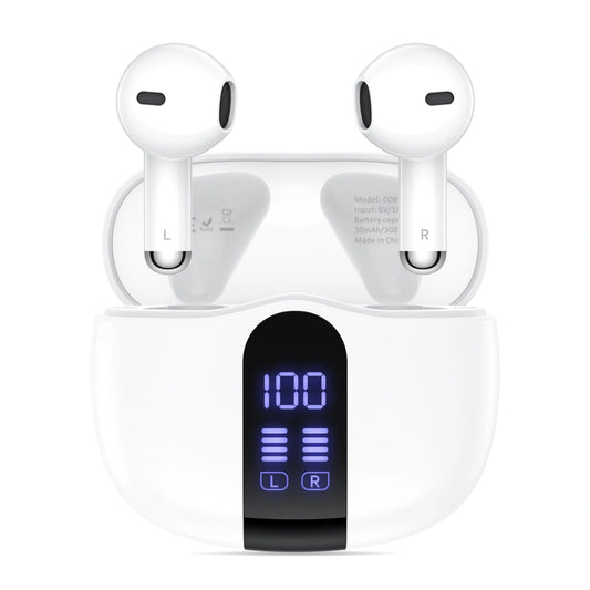 Bluetooth prostoročni Tech-Protect Ultraboost Core G2, TWS, bela