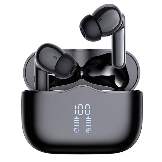Brezžične slušalke Bluetooth Techsuit CW2 VelarX One, TWS, ANC, črne