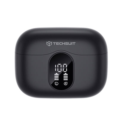 Brezžične slušalke Bluetooth Techsuit CW3 WaveBeat 100, TWS, ANC, črne