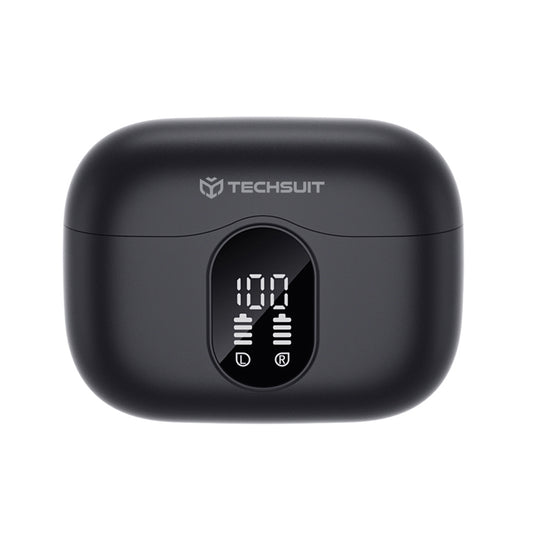 Brezžične slušalke Bluetooth Techsuit CW3 WaveBeat 100, TWS, ANC, črne