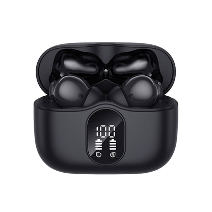 Brezžične slušalke Bluetooth Techsuit CW3 WaveBeat 100, TWS, ANC, črne