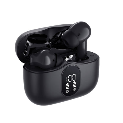 Brezžične slušalke Bluetooth Techsuit CW3 WaveBeat 100, TWS, ANC, črne