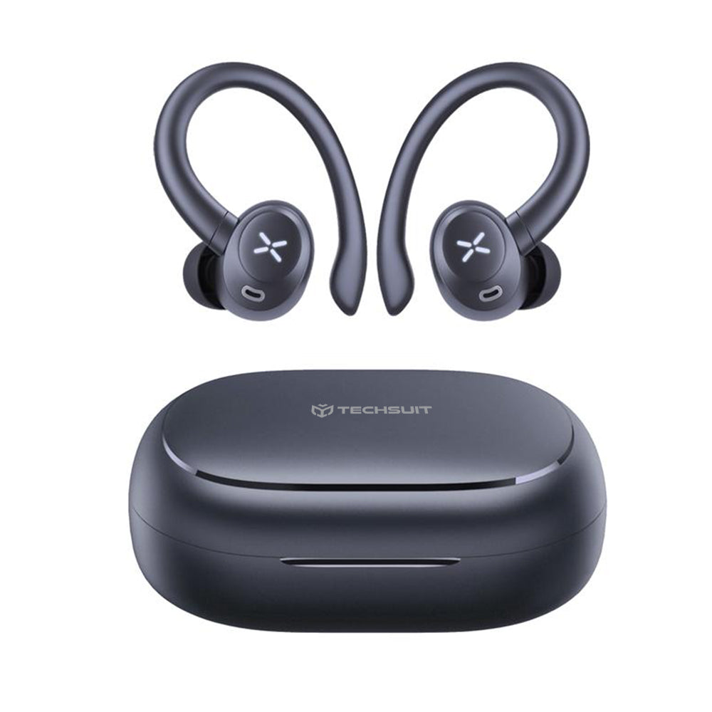 Brezžične slušalke Bluetooth Techsuit CW4 AirTune, TWS, črne