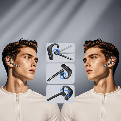 Brezžični Bluetooth Techsuit PowerTalks G6, MultiPoint, A2DP, Črno