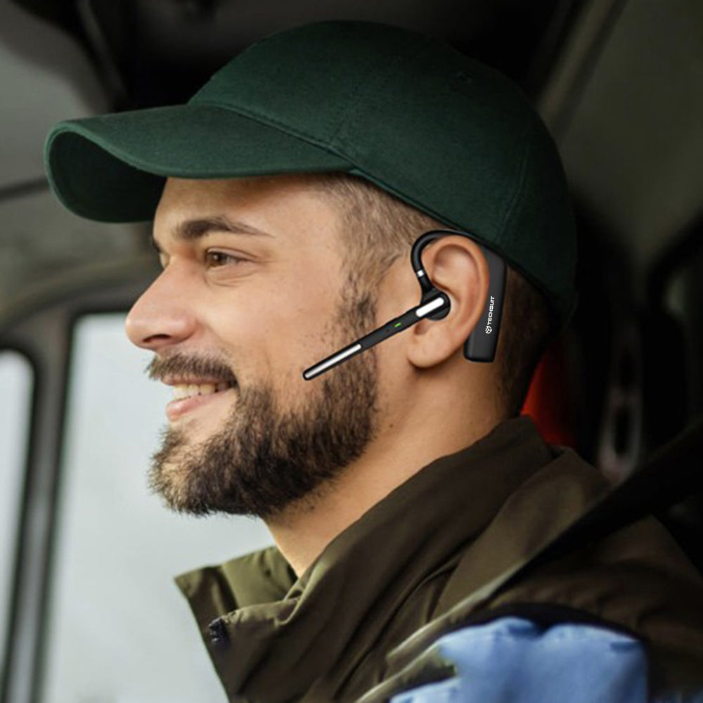 Brezžični Bluetooth Techsuit PowerTalks G6, MultiPoint, A2DP, Črno