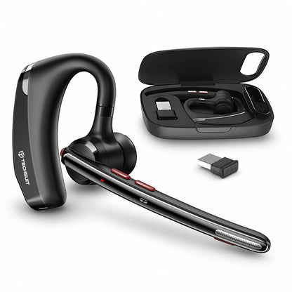 Slušalka za klicni center Bluetooth Techsuit SoundForce Pro G10, A2DP, črna