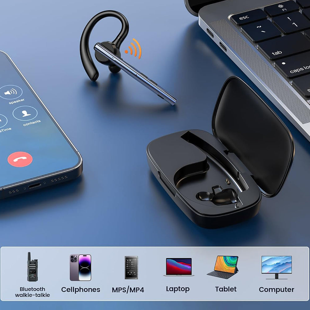 Brezrokavni Bluetooth Techsuit Vocelis Pro CB4, A2DP, Modra