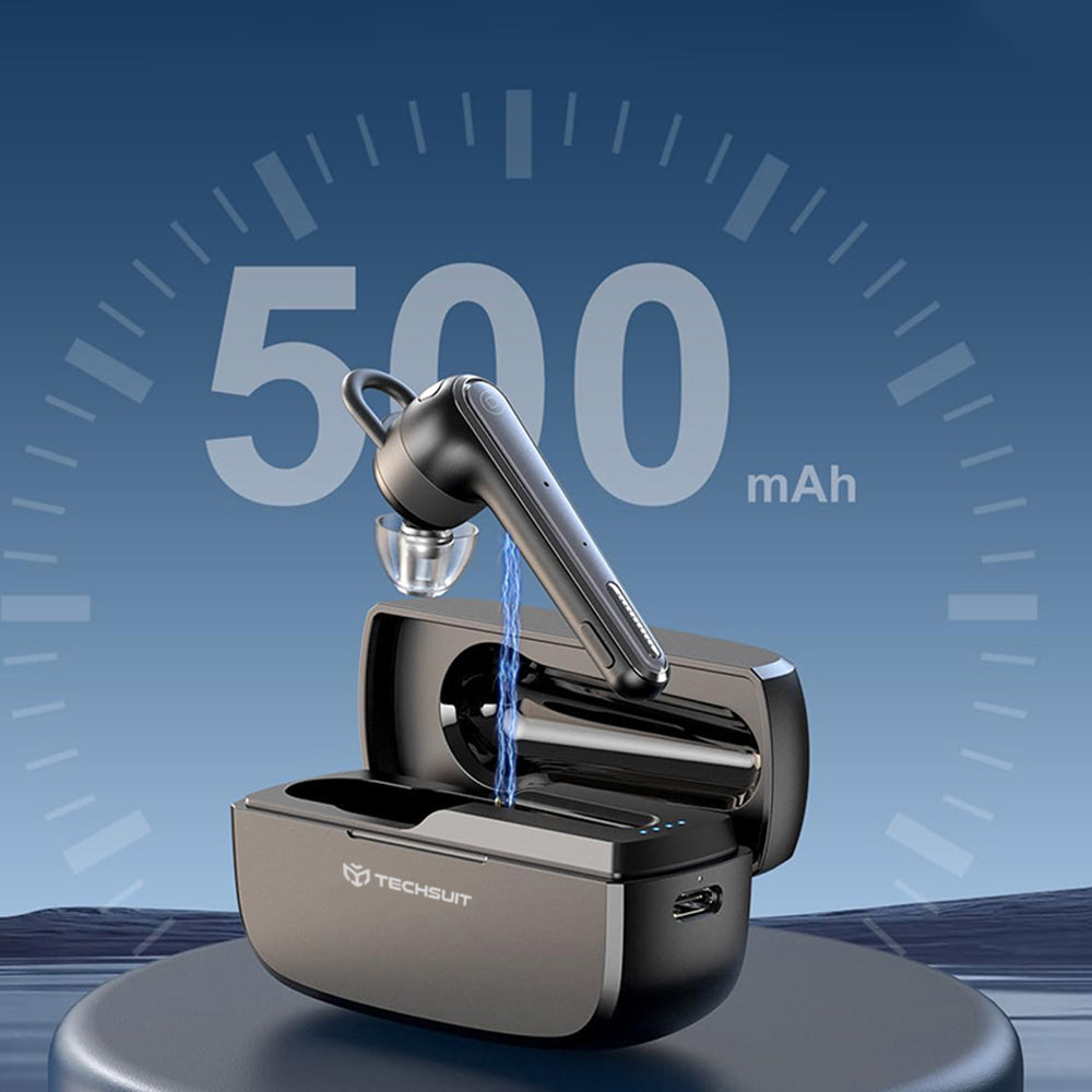 Brezrokavni Bluetooth Techsuit Voicera CB3, A2DP, Črna
