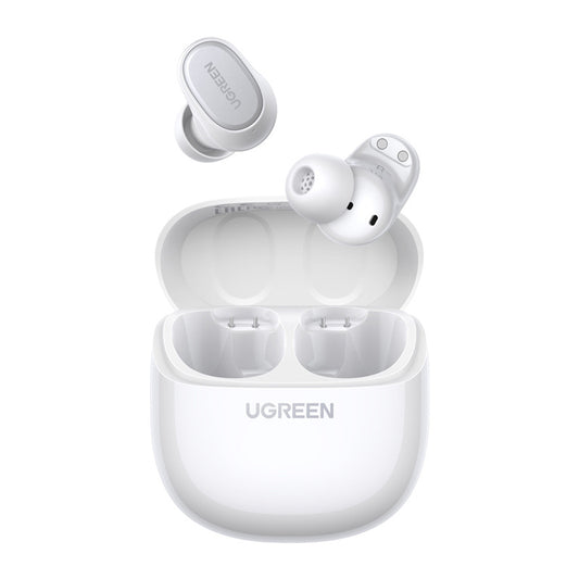 Brezžične slušalke Bluetooth UGREEN Dots (75627), TWS, MultiPoint, bele barve