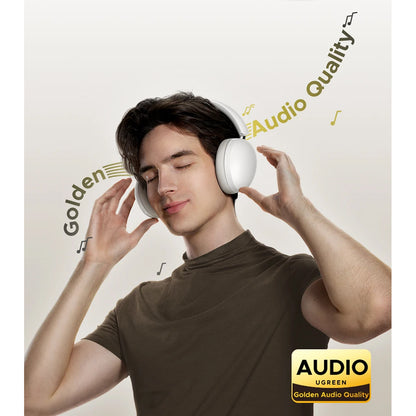 Brezžične slušalke Bluetooth UGREEN HiTune Max 2 HP205, MultiPoint, A2DP, ANC, črne