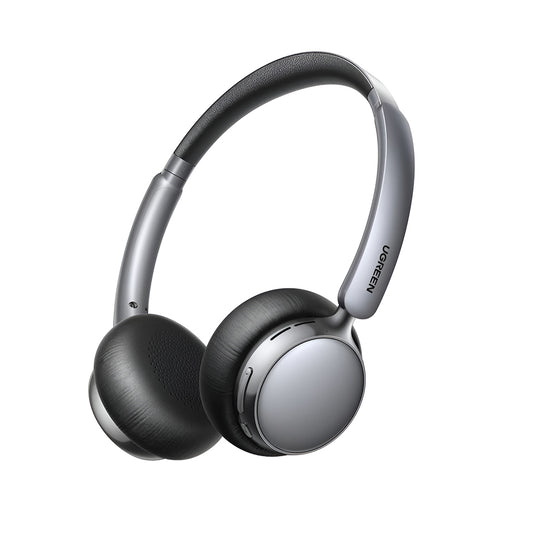 Brezžične slušalke Bluetooth UGREEN HiTune Studio Plus HP207, A2DP, ANC, Srebrne