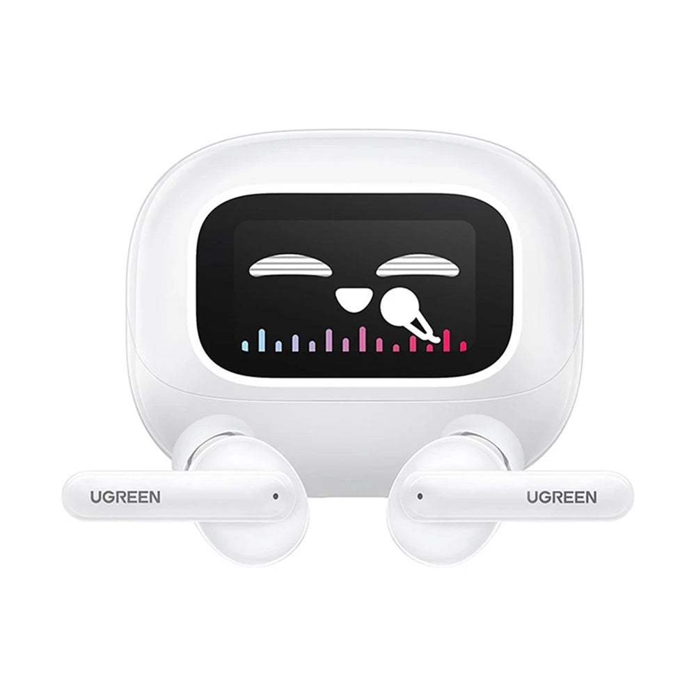 Brezžične slušalke Bluetooth UGREEN HiTune T6 Magic WS211, TWS, ANC, MultiPoint, Bel