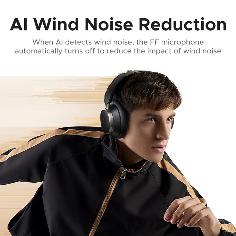 Brezžične slušalke Bluetooth UGREEN Studio Pro HP206, A2DP, ANC, črne