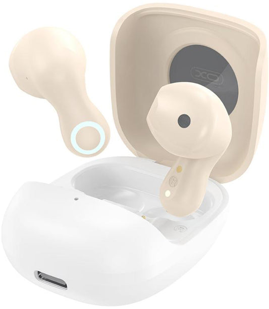 Brezžične slušalke Bluetooth XO Design G28, TWS, Bež