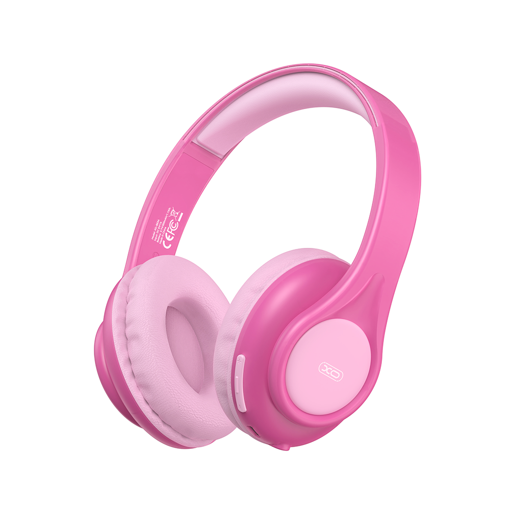 Brezžične slušalke Bluetooth XO Design BE54 Cartoon Kids, A2DP, Roza