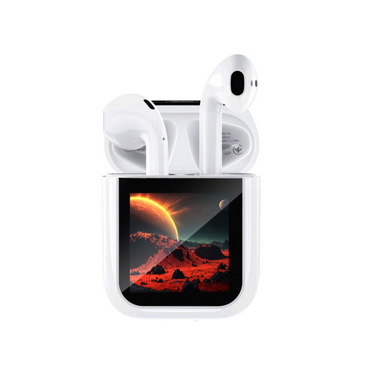 Bluetooth prostoročni telefon XO Design X46 2. generacija, TWS, bela