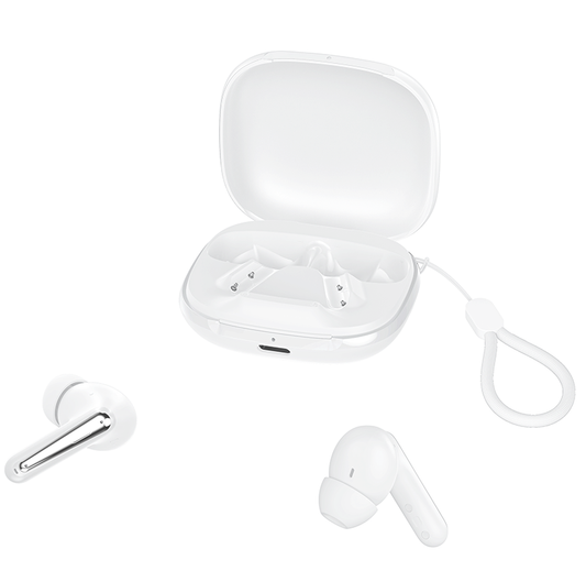 Bluetooth prostoročne slušalke XO Design G53, TWS, ANC, bele