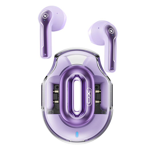 Bluetooth prostoročni XO Design X43, TWS, rdeč