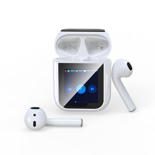 Bluetooth prostoročni telefon XO Design X46 2. generacija, TWS, bela
