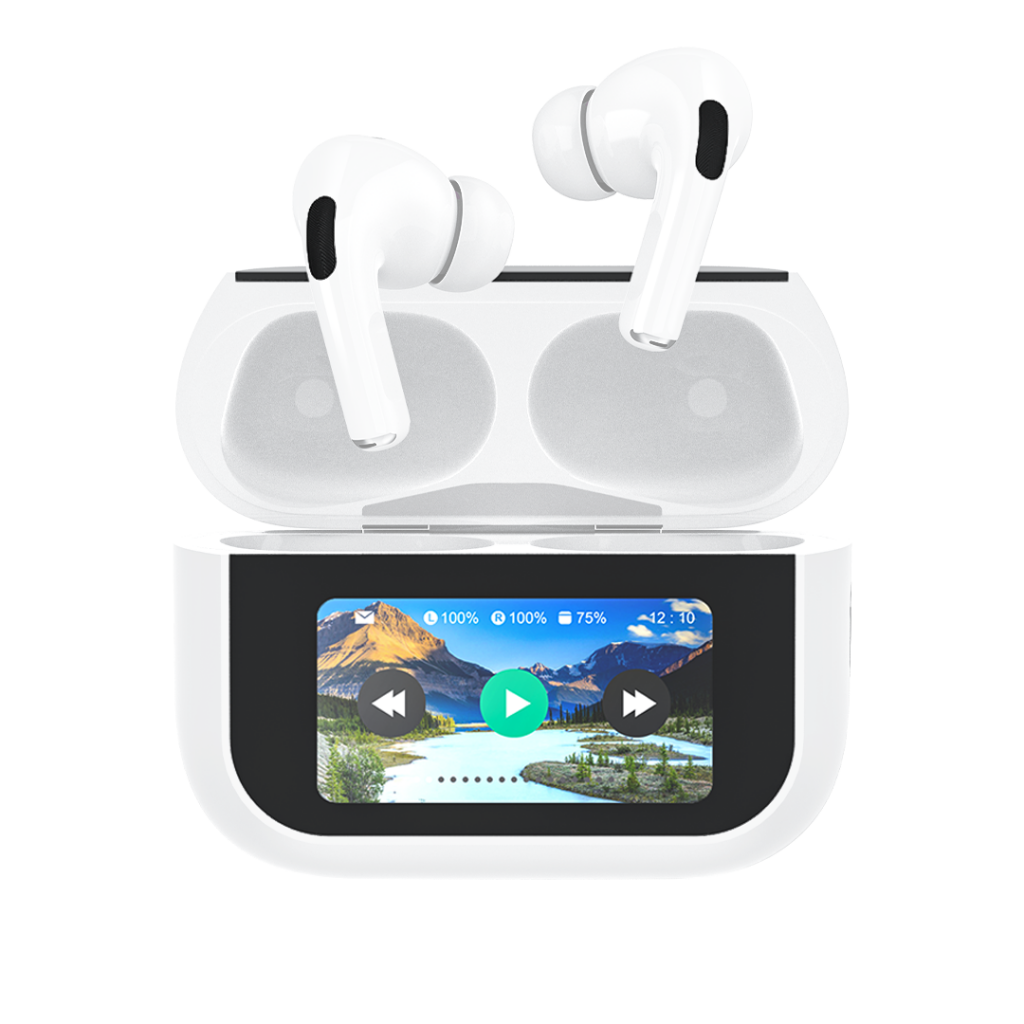 Bluetooth prostoročni telefon XO Design X48 5. generacije, TWS, bel
