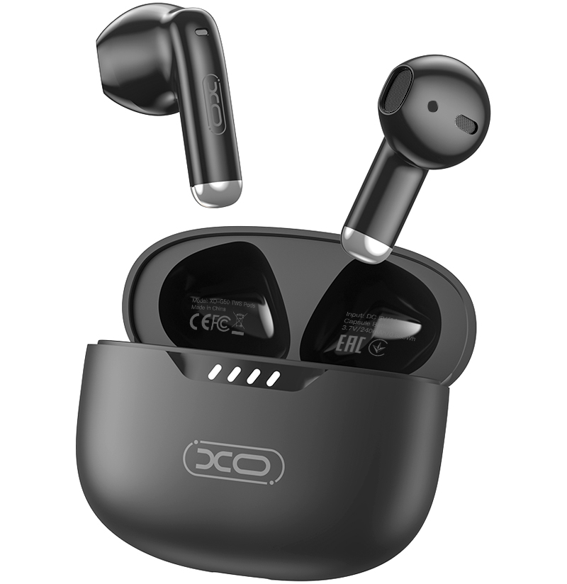 Bluetooth prostoročni telefon XO Design G50, TWS, Črn