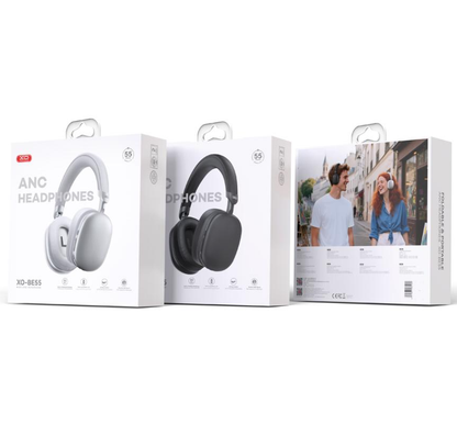 Bluetooth prostoročni XO Design BE55, A2DP, ANC, srebrna