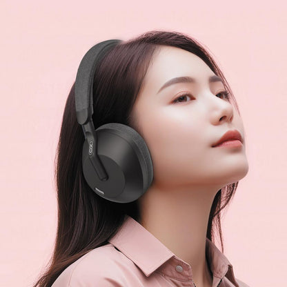 Brezžične slušalke Bluetooth XO Design BE49 Qiyue, A2DP, ANC, črne