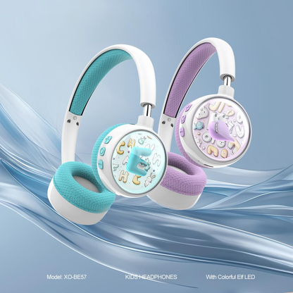 Handsfree Bluetooth XO Design BE57 Cartoon Kids, A2DP, Modra