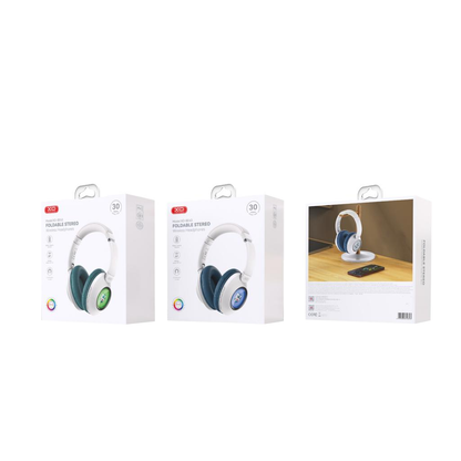 Brezžične slušalke Bluetooth XO Design BE43, A2DP, Modra