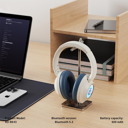 Brezžične slušalke Bluetooth XO Design BE43, A2DP, Modra