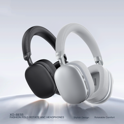 Bluetooth prostoročni XO Design BE55, A2DP, ANC, srebrna