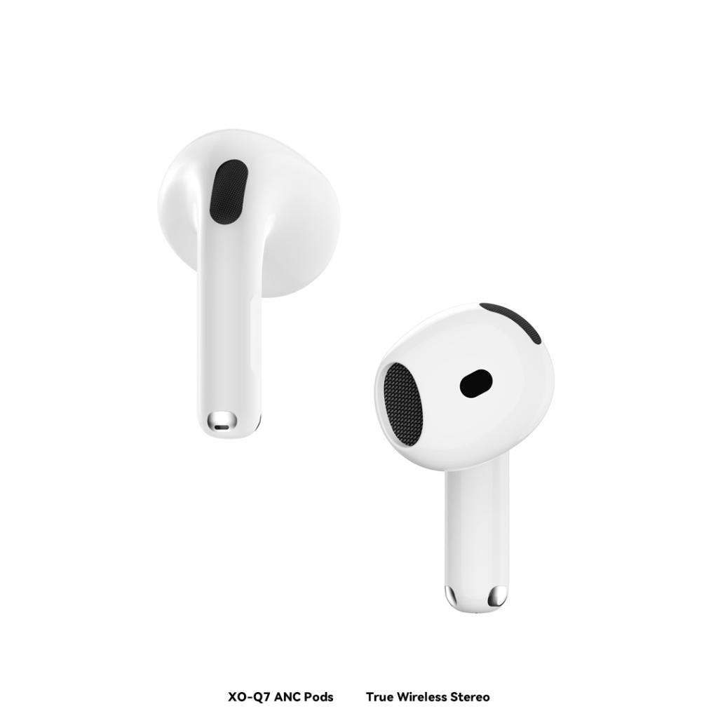 Brezžične slušalke Bluetooth XO Design Q7 Pods, TWS, ANC, Bela
