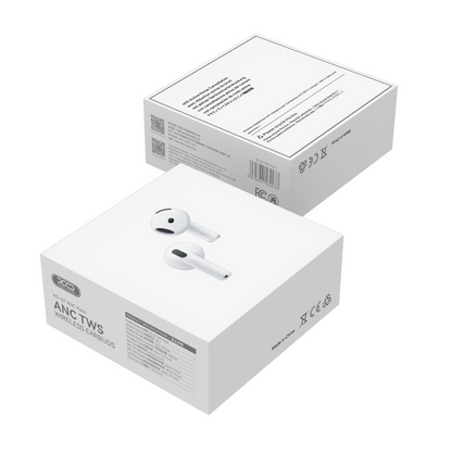 Brezžične slušalke Bluetooth XO Design Q7 Pods, TWS, ANC, Bela
