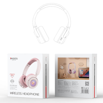 Handsfree Bluetooth Yesido EP06 Kids, A2DP, Črna