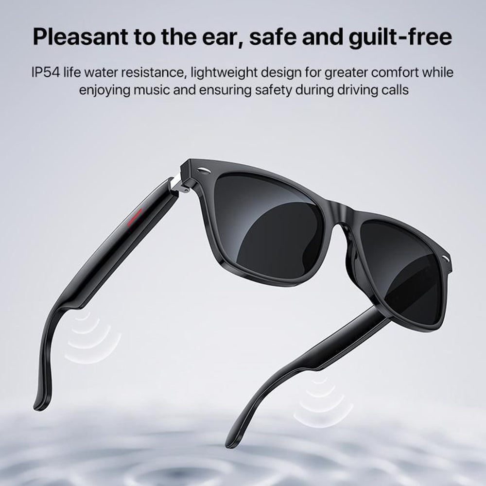 Handsfree Bluetooth Yesido IO35, Tip Sončna očala Unisex, A2DP, Črna