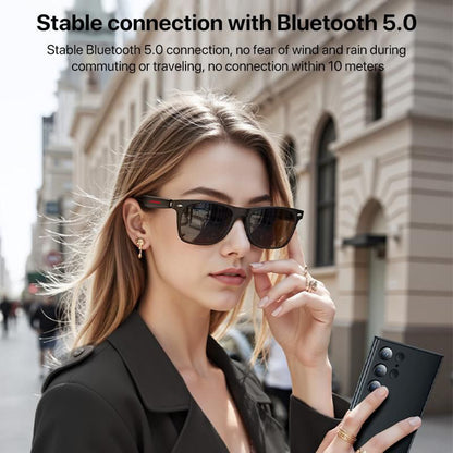 Handsfree Bluetooth Yesido IO35, Tip Sončna očala Unisex, A2DP, Črna