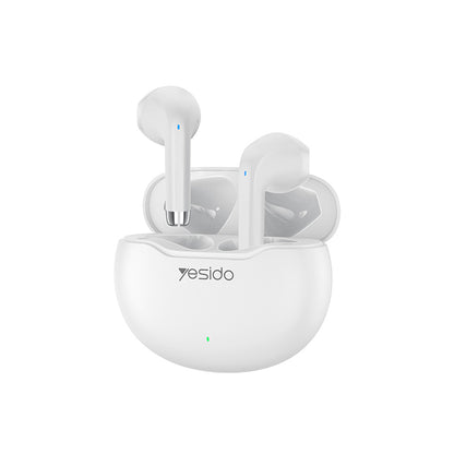 Brezžične slušalke Bluetooth Yesido TWS21, TWS, bele