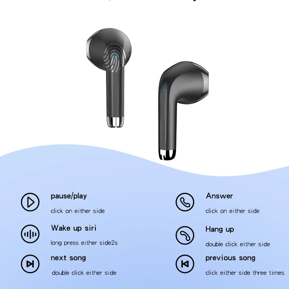 Brezžične slušalke Bluetooth Yesido TWS21, TWS, bele