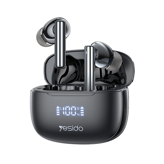 Handsfree Bluetooth Yesido TWS23, TWS, ANC, Črna