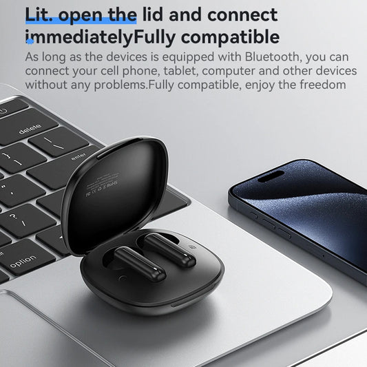 Brezžične slušalke Bluetooth Yesido TWS25, TWS, črne