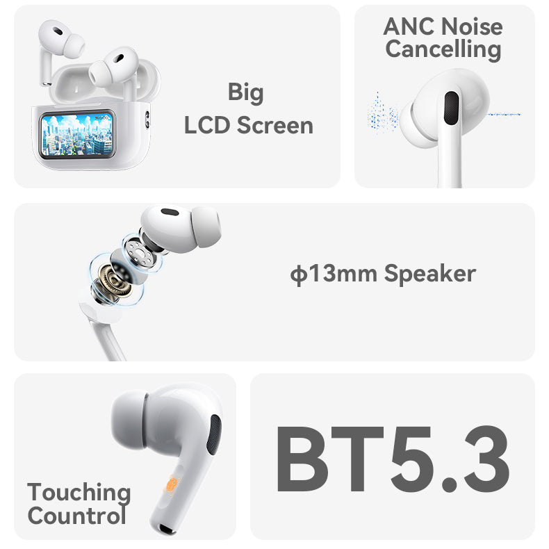 Brezžične slušalke Bluetooth Yesido TWS29, TWS, bele